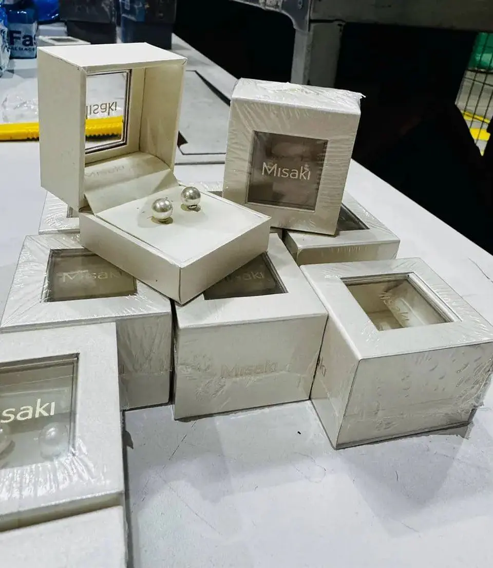 Aros de perlas Misaki 3