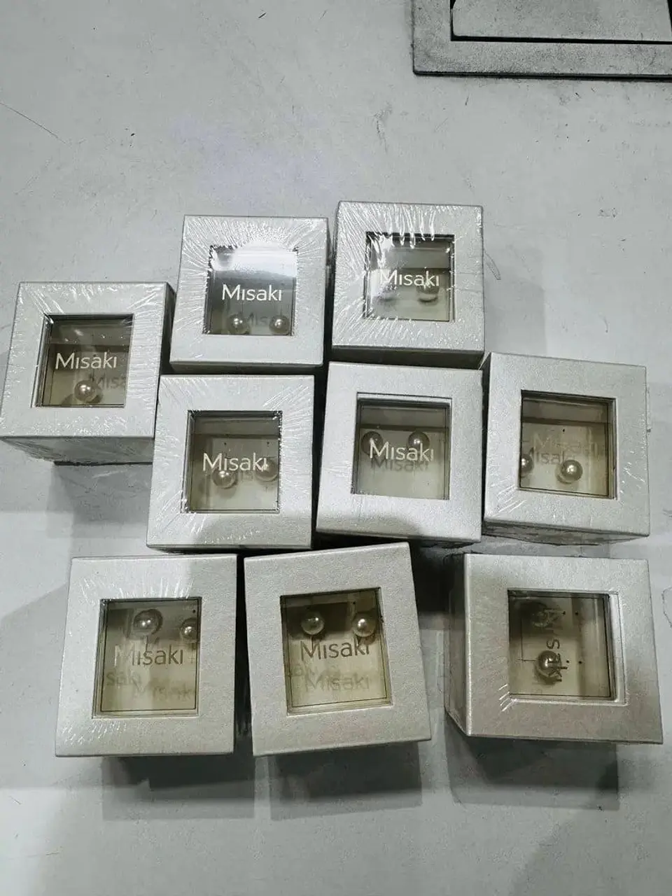 Aros de perlas Misaki 4