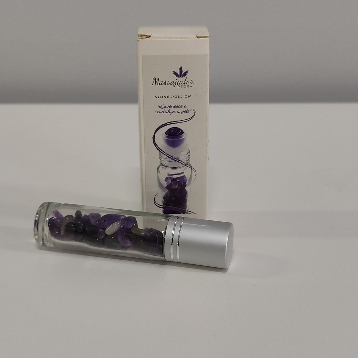 Roll-on com cristais | Ametista 2