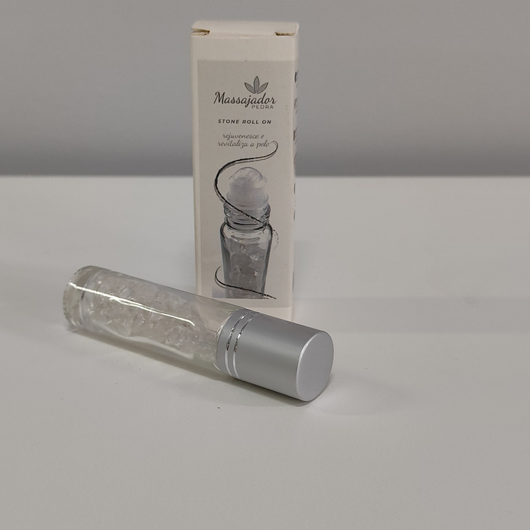 Roll-on com cristais | Quartzo Hialino 2