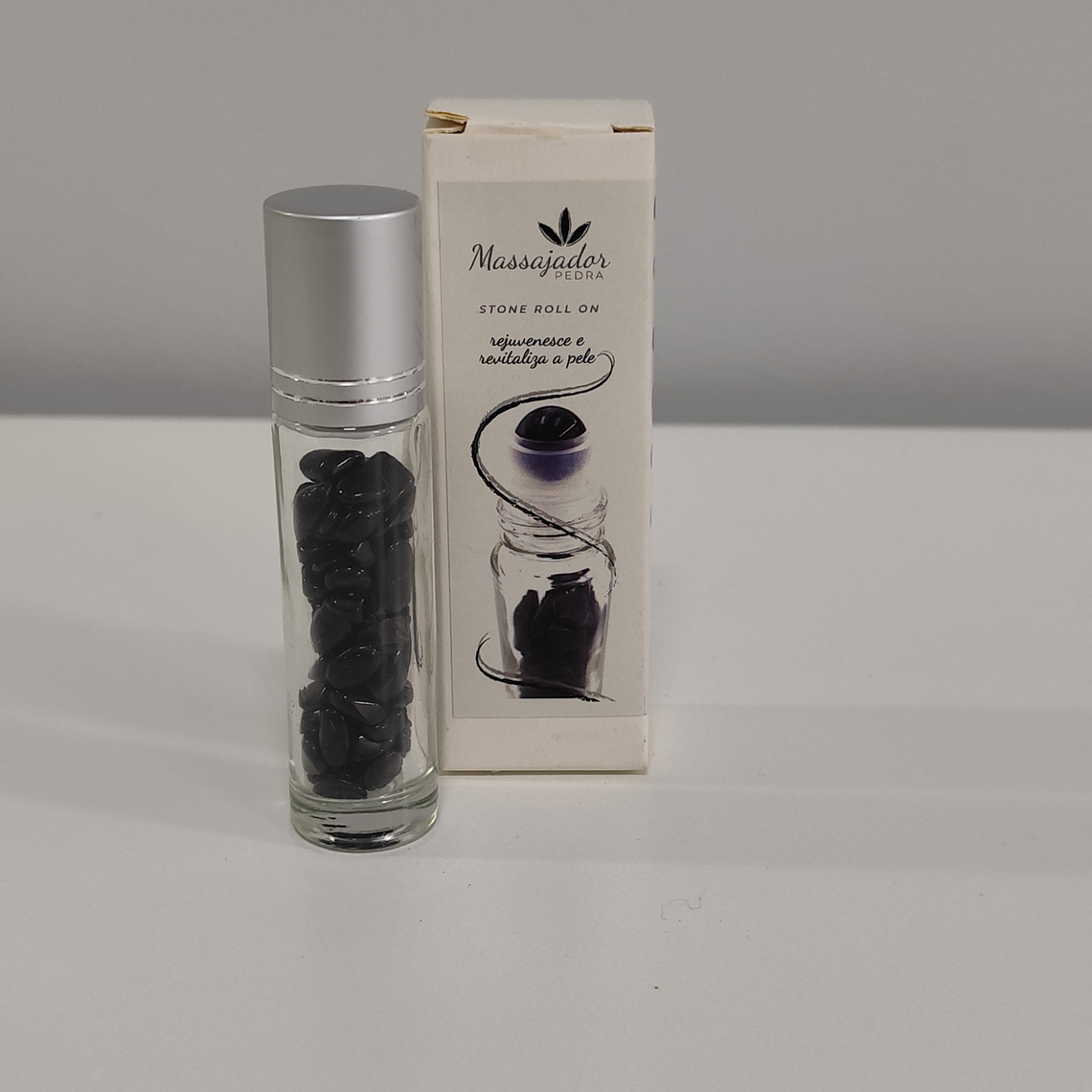 Roll-on com cristais | Obsidiana 1