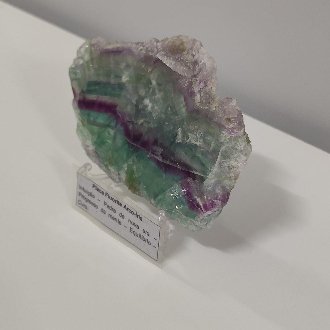 Placa de Fluorite Arco-Íris 2