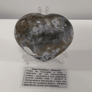 Coração | Jaspe Oceânico