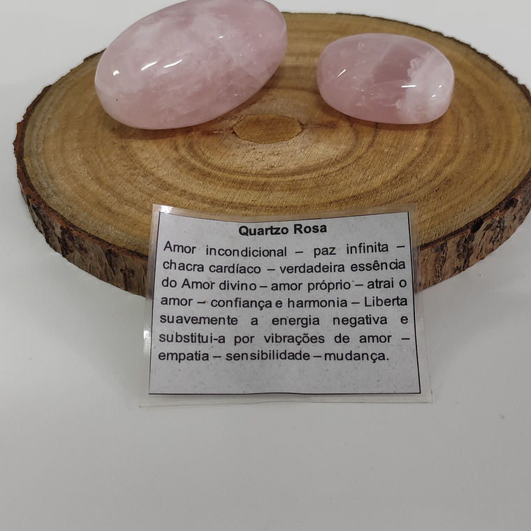 Quartzo Rosa | Sabonete | Pequeno 1