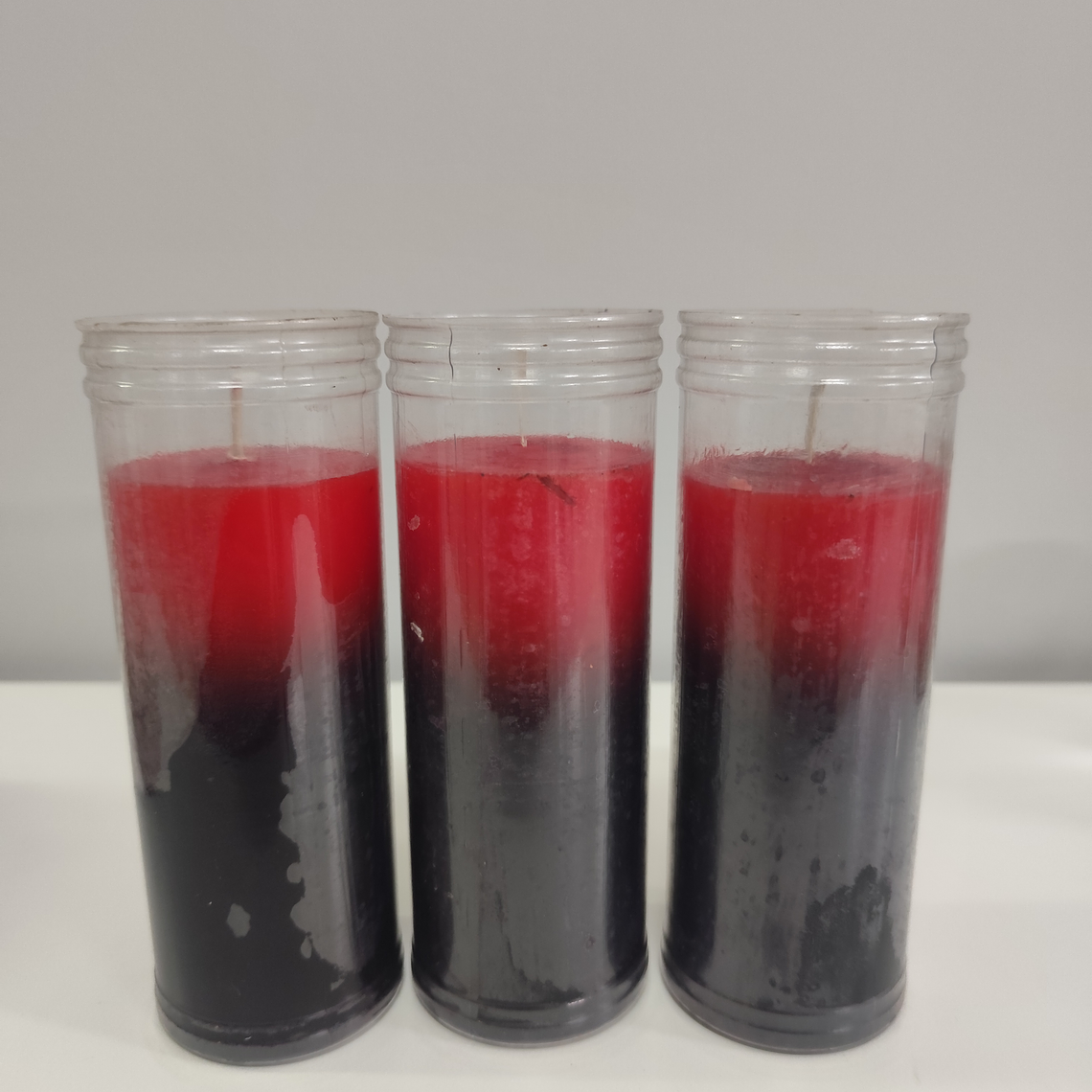 Vela de Copo | Vermelha e Preta 2