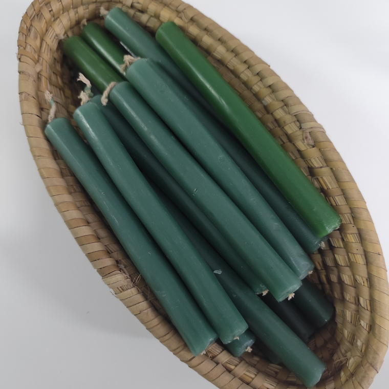 Vela Palito Verde – 15 cm 1