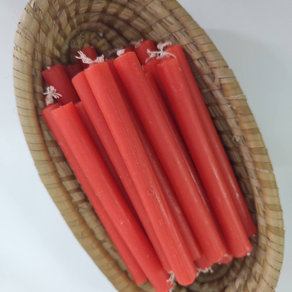 Vela Palito Vermelha – 15 cm 1