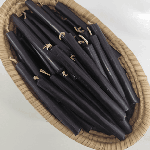 Vela Palito Preta – 15 cm