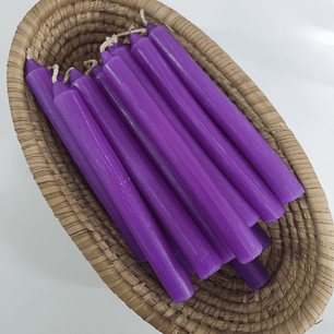 Vela Palito Roxa – 20 cm