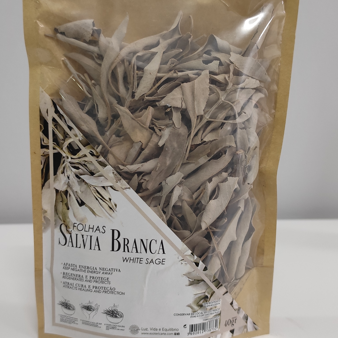 Folhas de Sálvia Branca - 40gr 1