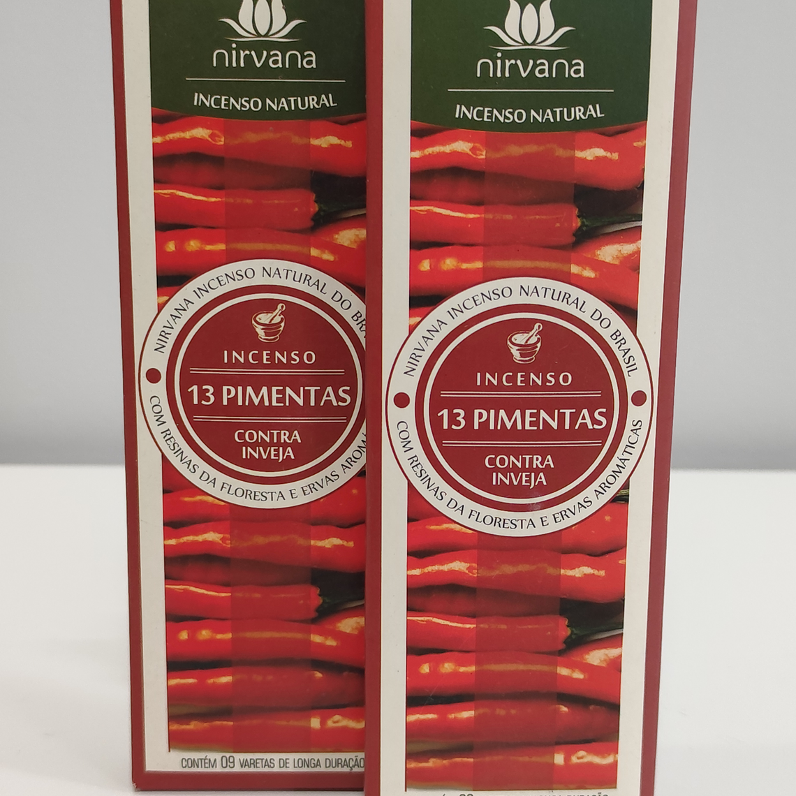 Incenso Natural NIRVADA | 13 Pimentas | Contra Inveja 1