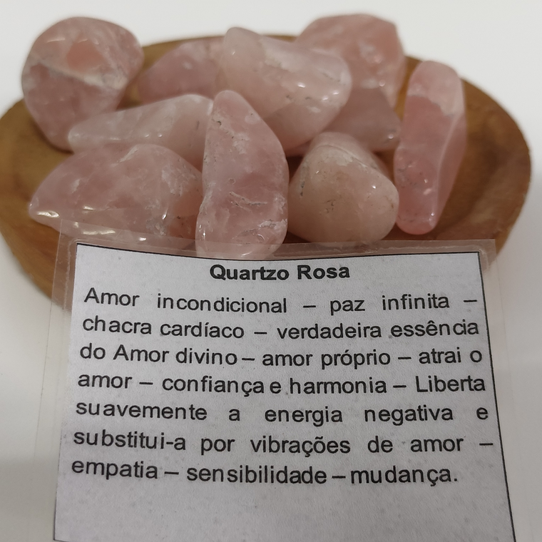 Quartzo Rosa semirolado 1