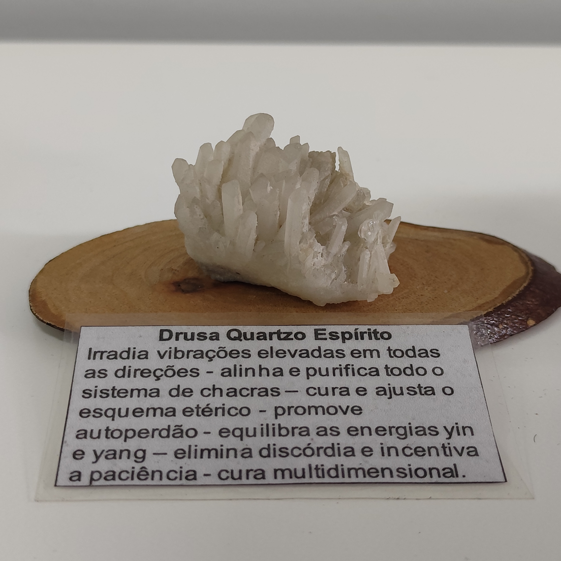 Drusa de Quartzo Espírito 1