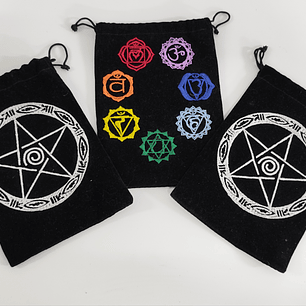 Saco em veludo | 7 Chakras
