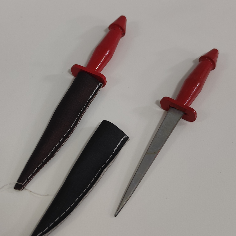 Punhal Vermelho | 14 cm 1