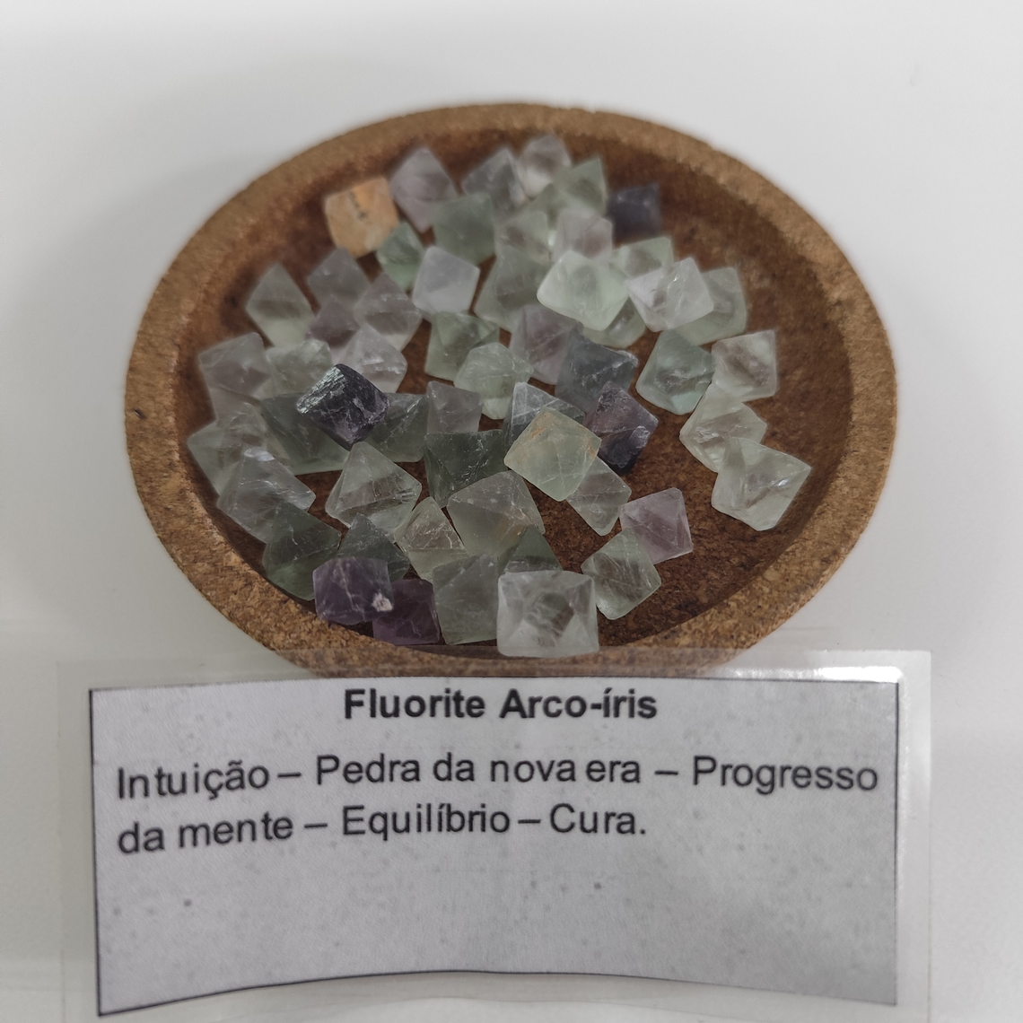Fluorite Arco-Íris Octaédrica 1