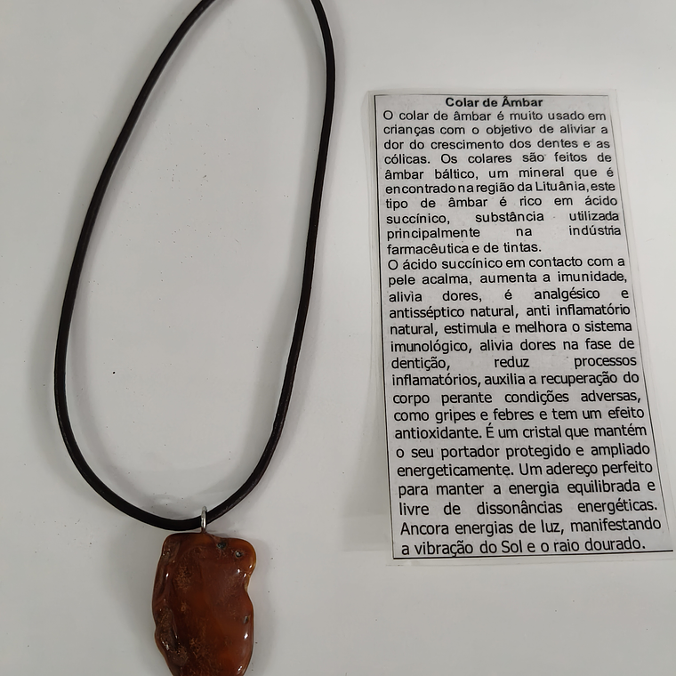 Colar de Âmbar (com codão) 1