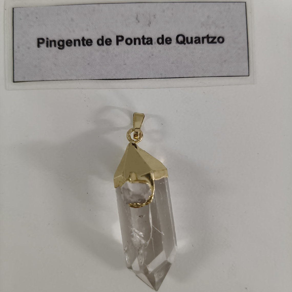 Pingente Ponta de Quartzo 1