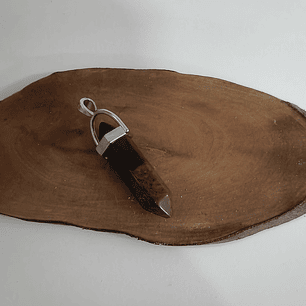 Pingente em ponta de Olho de tigre