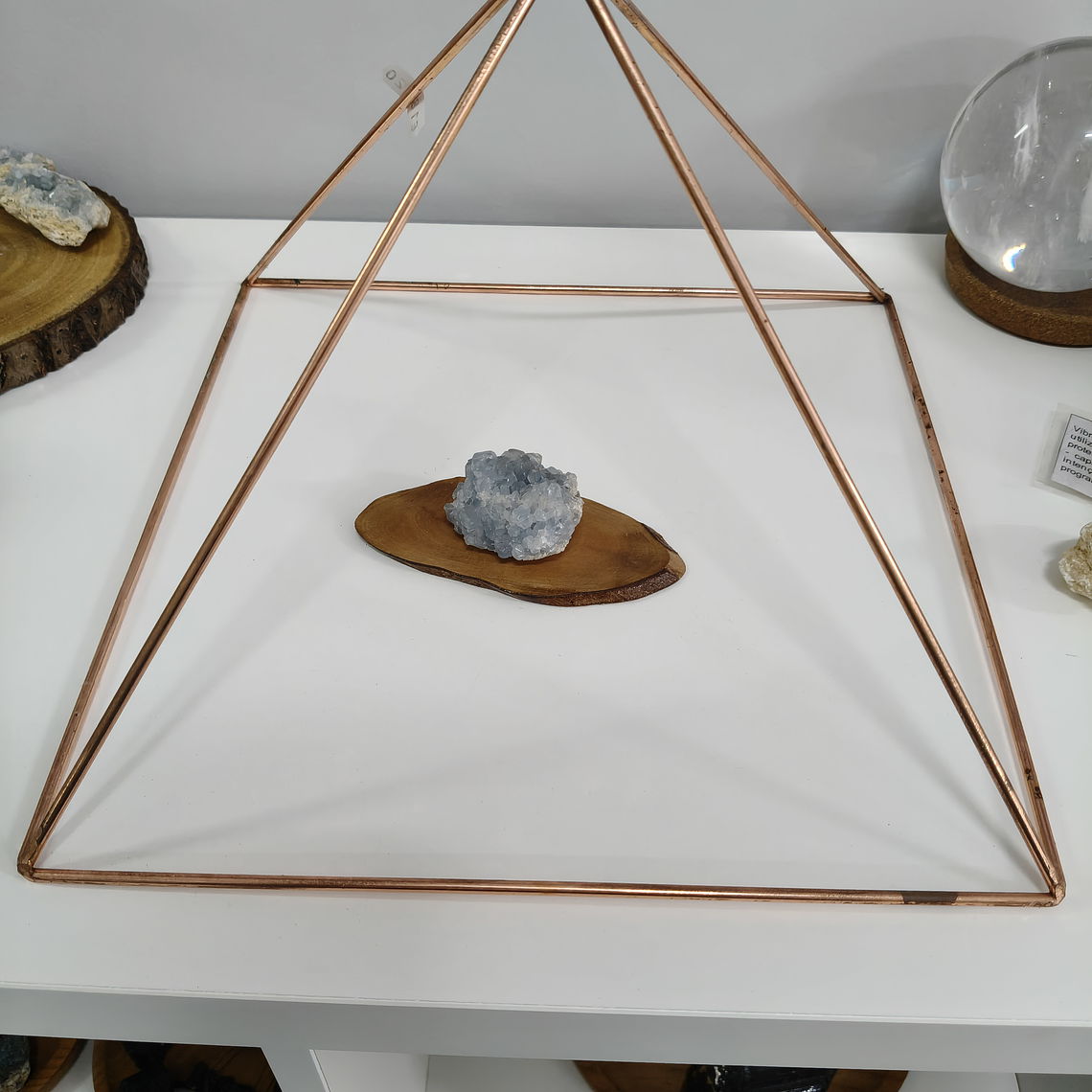 Pirâmide Energética de Cobre – 20cm 1