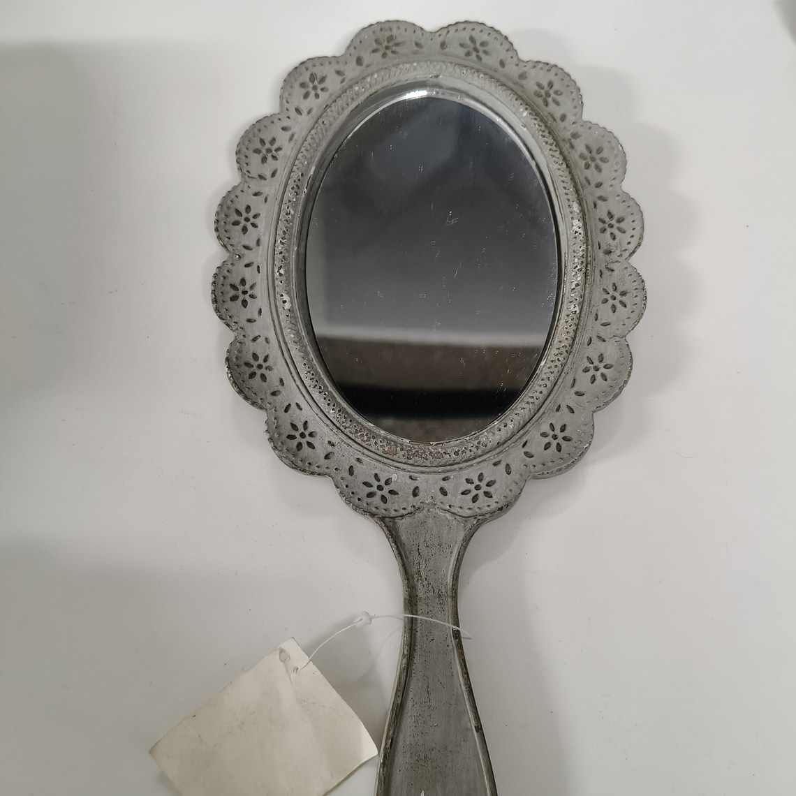 Espelho cinzento | formato oval 1