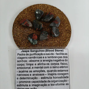 Jaspe Sanguíneo (Blood stone)