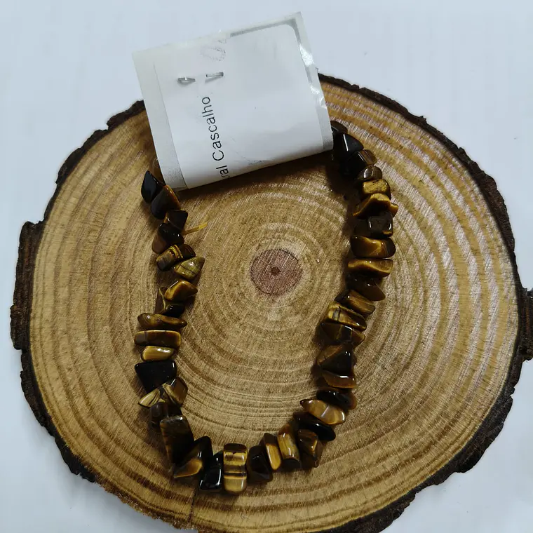 Pulseira de Olho de Tigre (Chips) 1