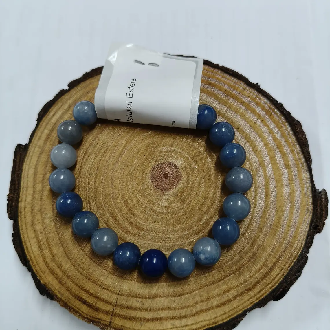 Pulseira de Quartzo Azul (Esferas) 1