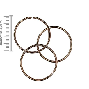 Idé liso | Idezinho pequeno | Cobre | diâmetro ⌀ 3,2 cm