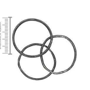Idé liso | Idezinho pequeno | Chumbo | diâmetro ⌀ 3,2 cm