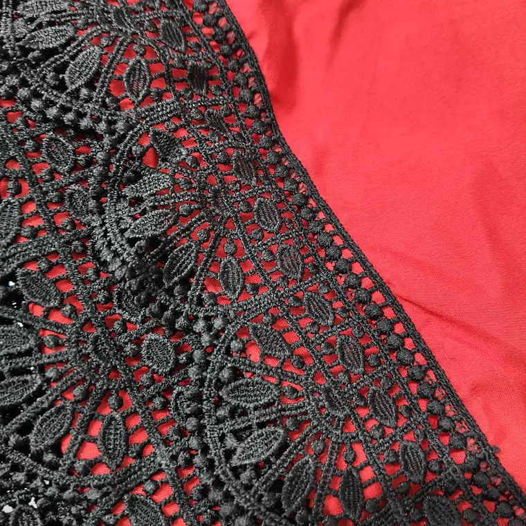 Roupa de Pomba Gira | Vermelho e Preto 3