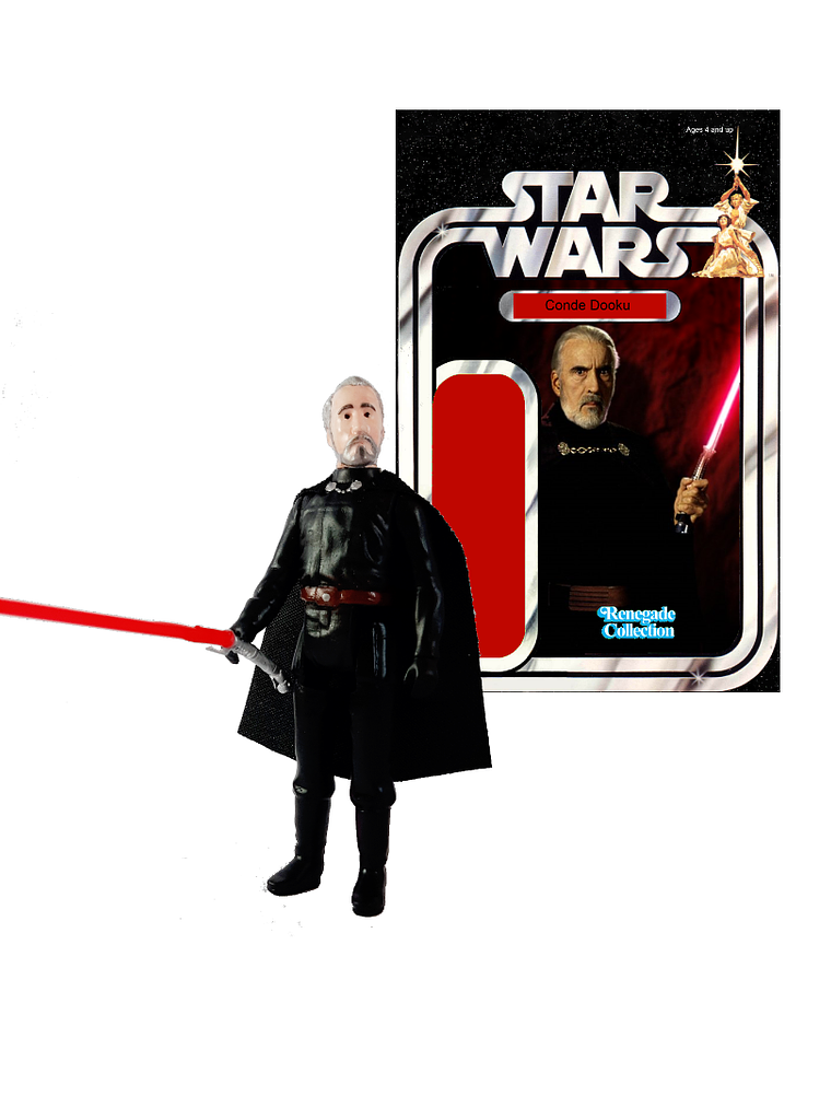 Conde Dooku estilo Retro 2