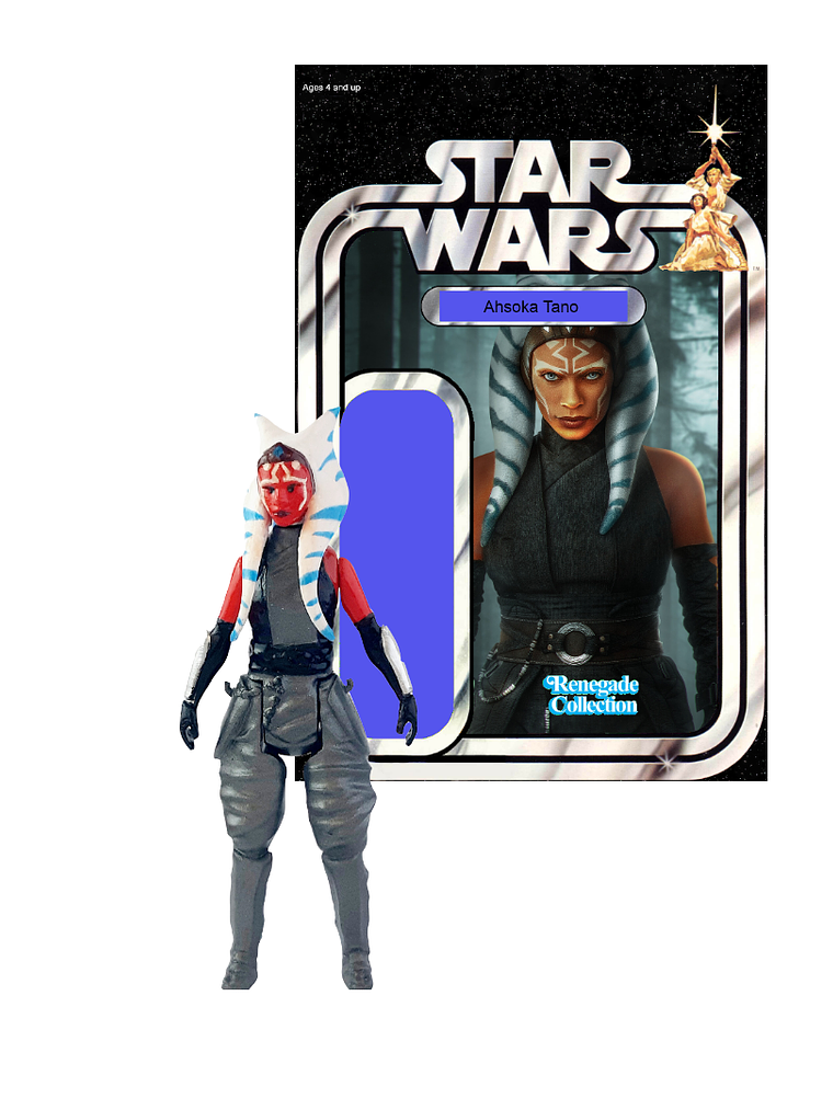 Ahsoka Tano estilo Retro 2