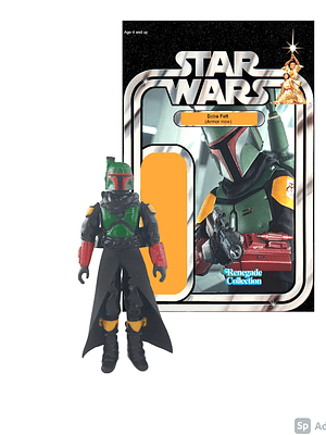 Boba Fett New Armor estilo Retro
