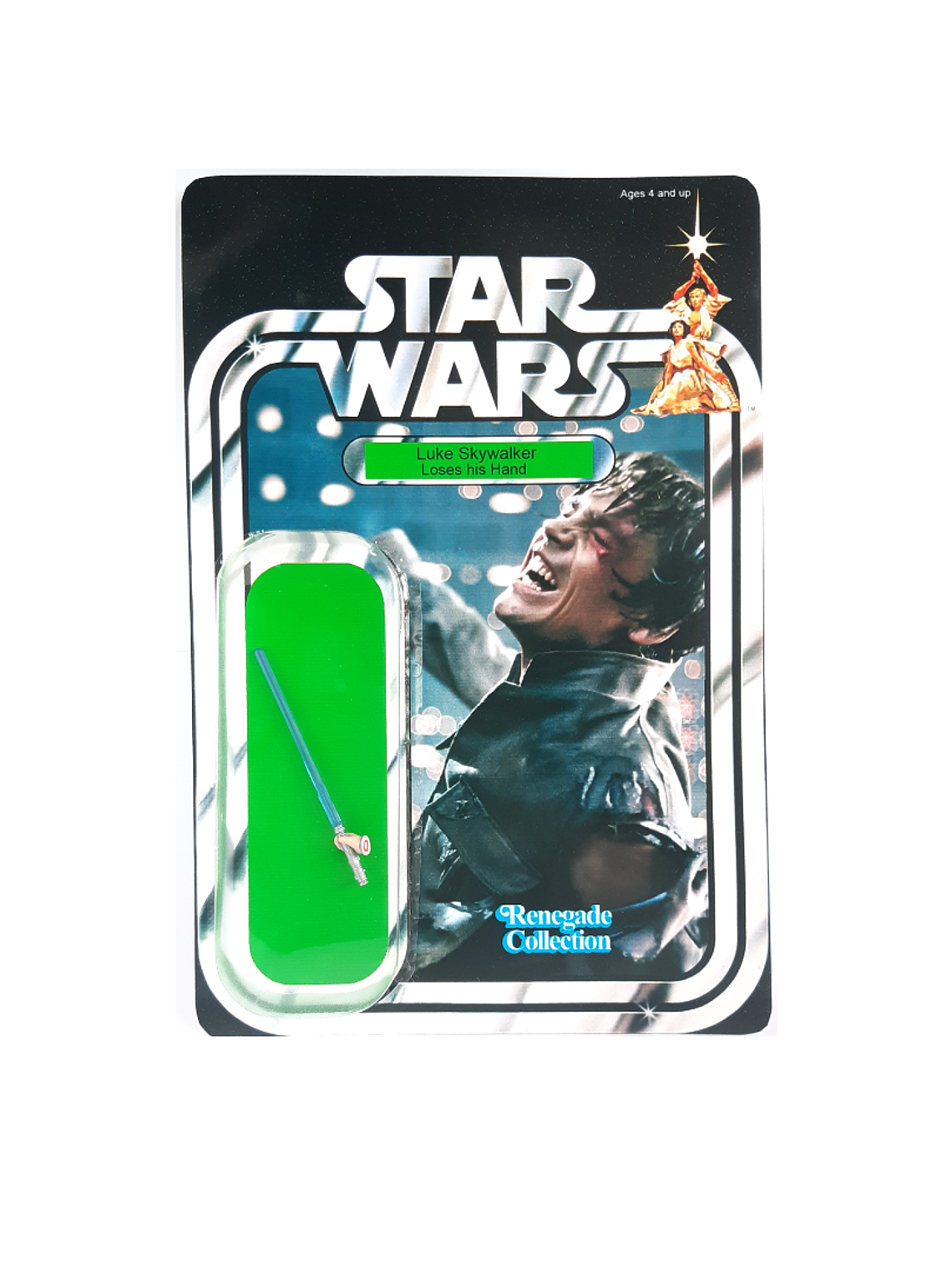 Luke Skywalker Loses His Hand Star Wars 1