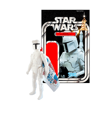 Boba Fett Prototype Armour Retro Kenner - Star Wars