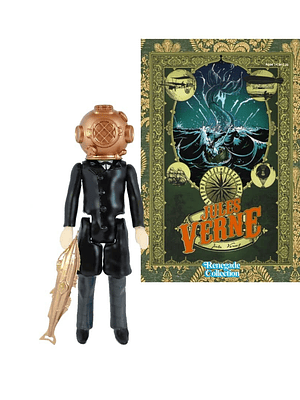 Julio Verne Figura de Accion Articula + Accesorios