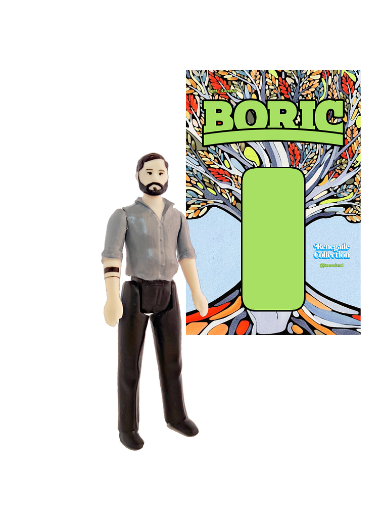 Gabriel Boric Figura de Acción estilo retro Articulado 1