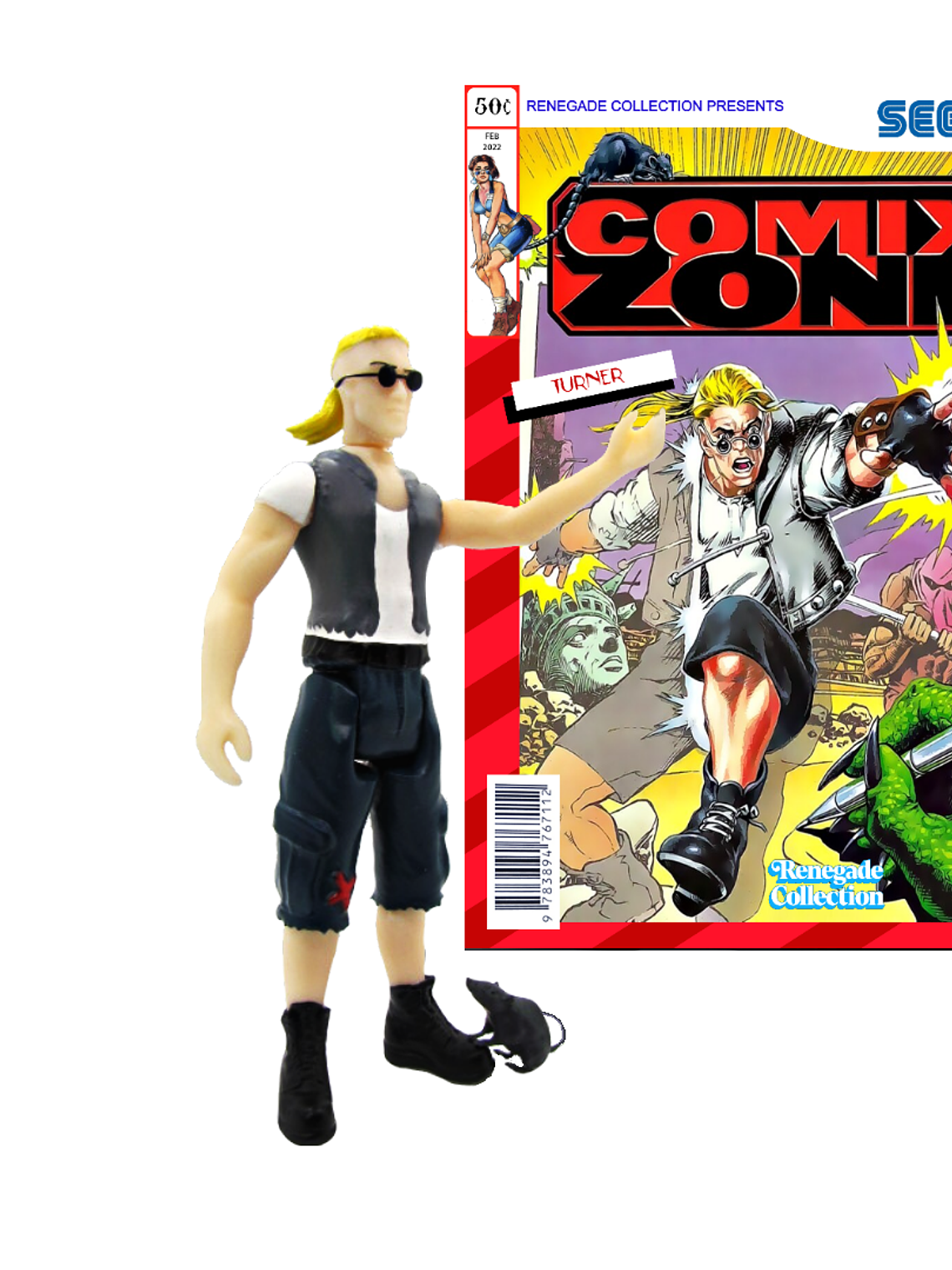 Sketch Turner Action Figure Retro 1