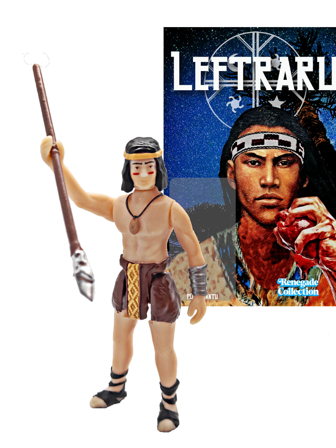 Leftraru Figura de Acción articulada estilo Retro 3