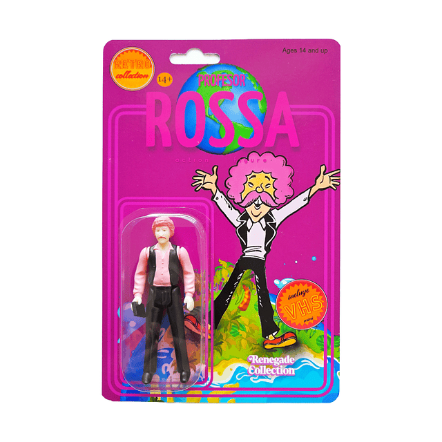 Prof. Rossa Figura estilo Retro Articulado 