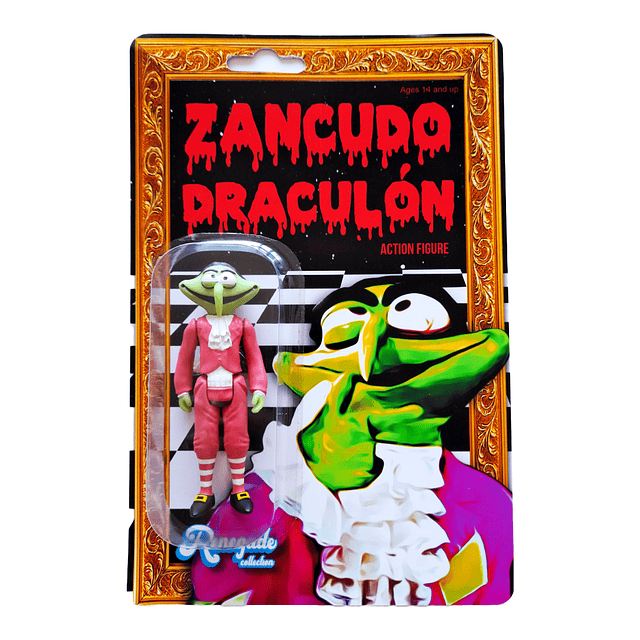 Zancudo Draculon Figura de Accion articulada estilo Retro