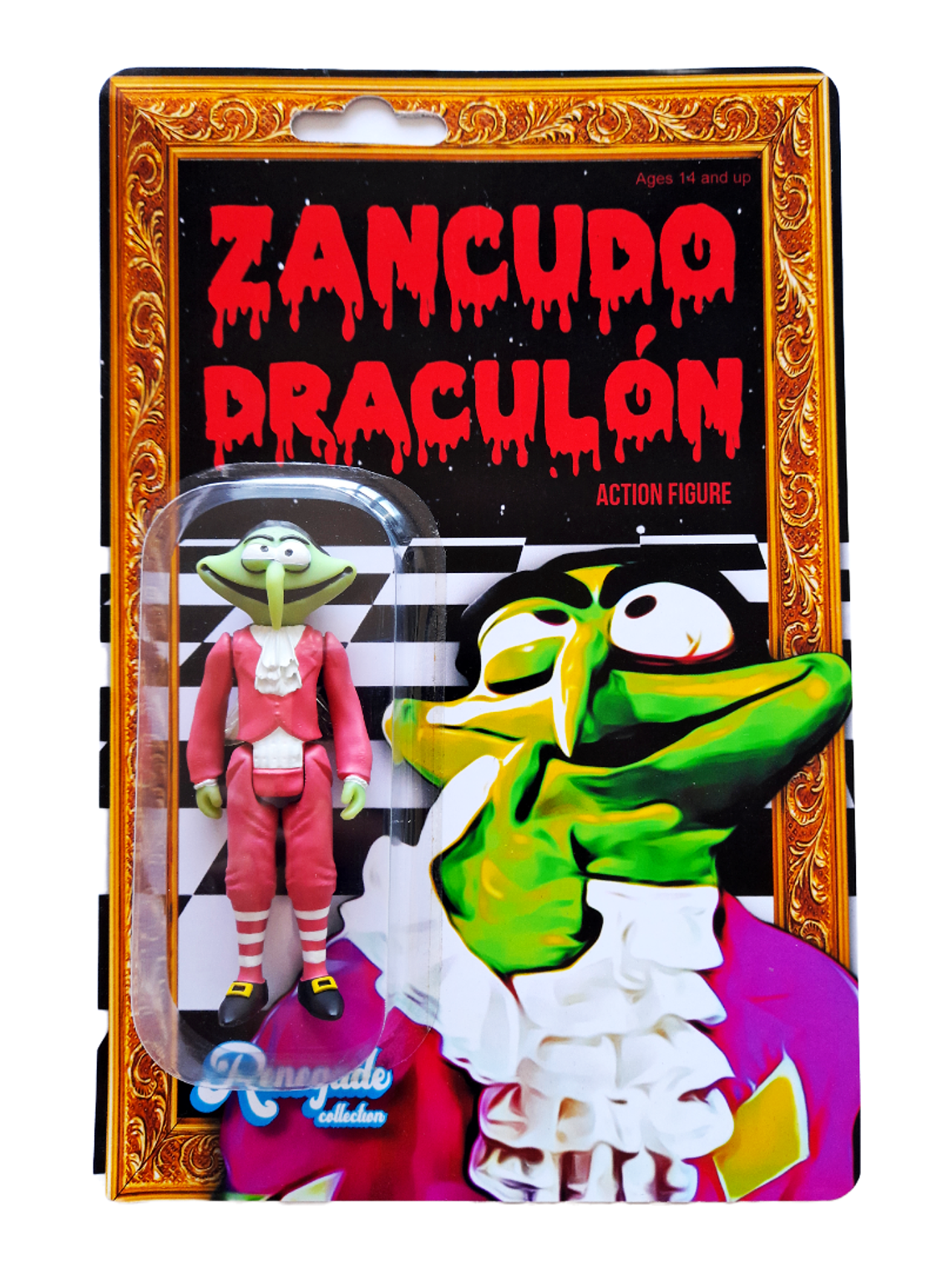 Zancudo Draculon Figura de Accion articulada estilo Retro 1