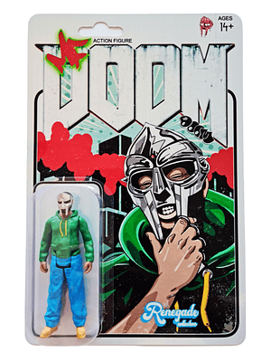 MF DOOM - Action Figure estilo Retro Articulado