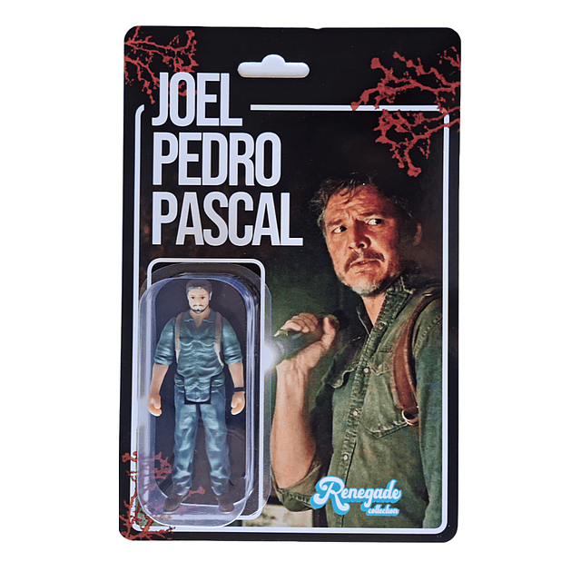 Joel Miller - Pedro Pascal Figura de Acción estilo Retro (The Last of Us)