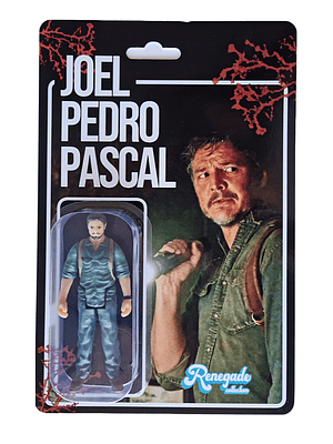 Joel Miller - Pedro Pascal Figura de Acción estilo Retro (The Last of Us)