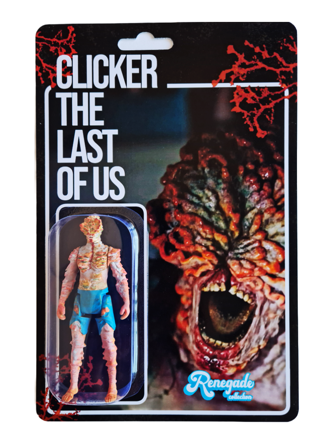 Clicker Action Figure estilo Retro Articulado (The Last of Us) 1