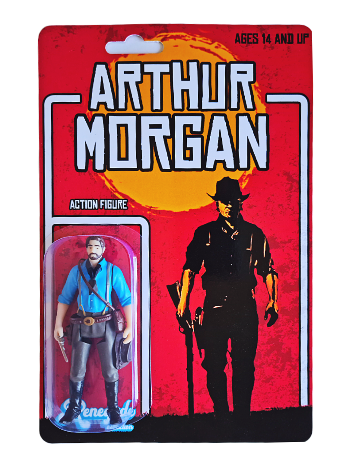 Arthur Morgan Action Figure estilo Retro Articulado 1