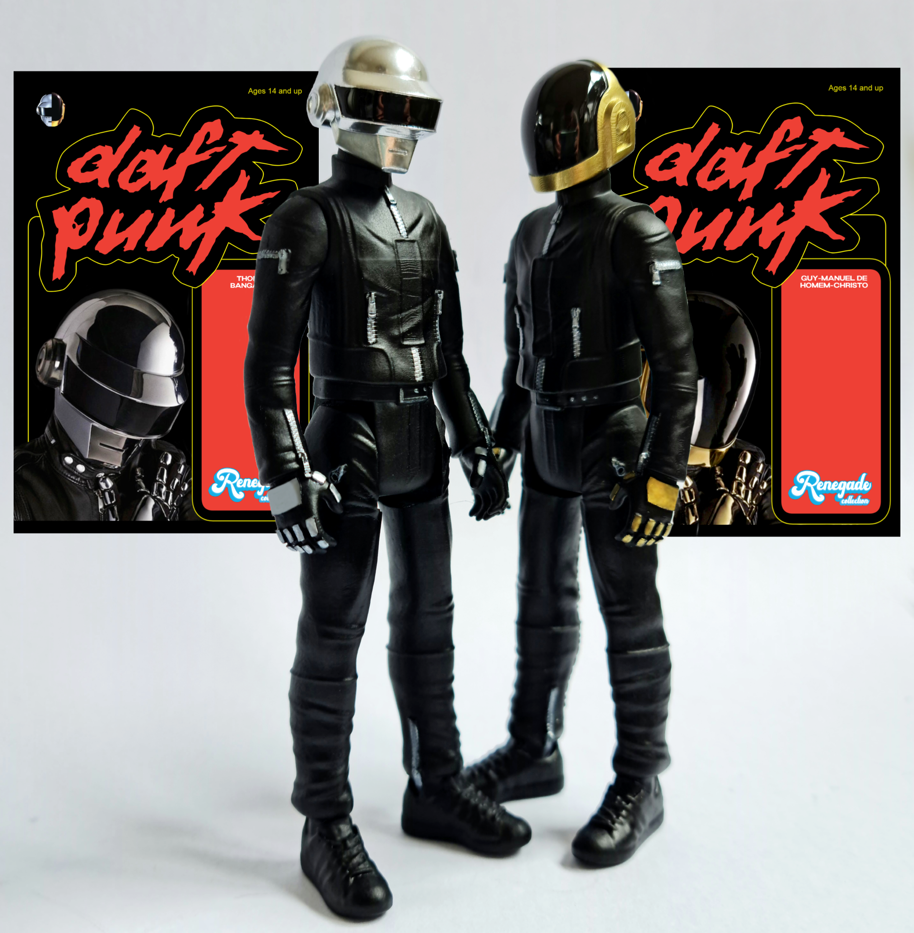 DAFT PUNK フィギュア Daft Punk - PACK Figuras de Accion Articuladas