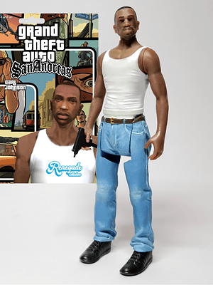 CJ GTA San Andreas - Action Figure